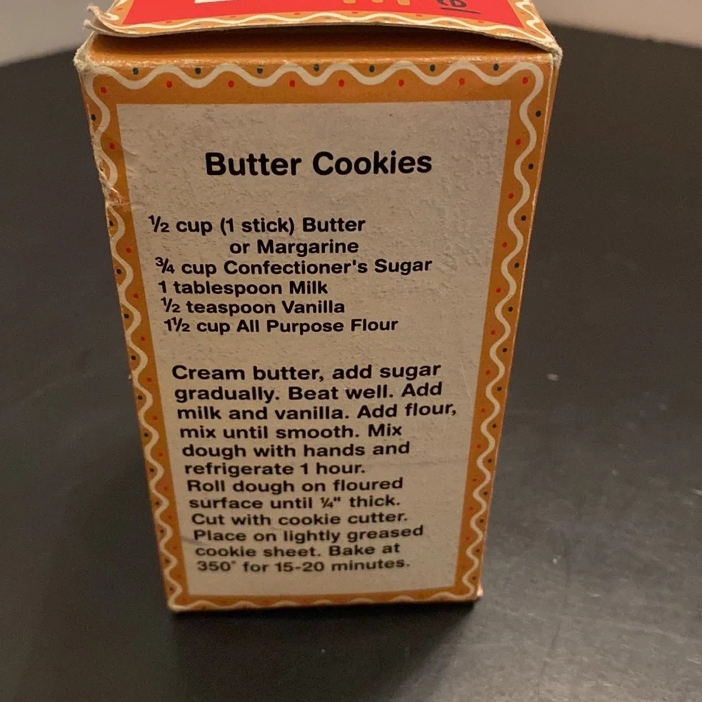 VTG Praying Angel cookie stamp festive cookies stamp